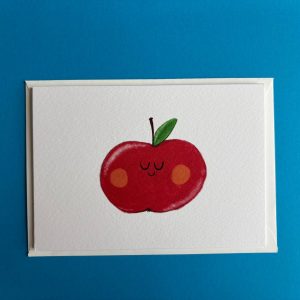 Appel - wenskaart