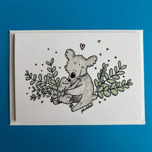 Koala - Wenskaart