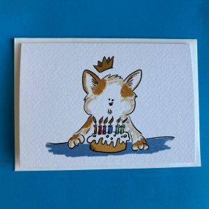 Jarige kat - wenskaart