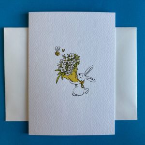 Konijn - wenskaart